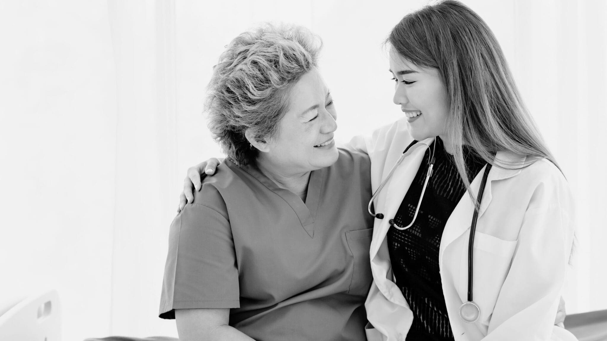 A healthcare provider consoles one of her assistants on the importance of drug diversion.